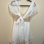 Area Stars Womens Dress Cali Two Tone Pindot Dress Size M White Size M Photo 6