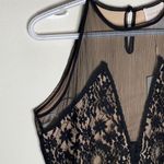 Foxiedox Tristan Lace & Chiffon black maxi dress size L Photo 7