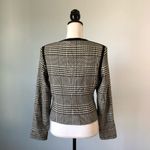Mario Serrani ITALY | Plaid Houndstooth Full Zip Blazer Photo 45
