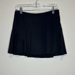 Athleta  High Rise Match Point Skirt Skort Black Tennis Sport Size S Photo 2