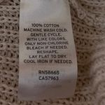 BP Nordstrom Destroy Peace Sign White Beige Knit Long Sleeve Sweater Top Size 1X Photo 4