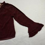 Cleobella Phoebe Ruffle Floral Top Size XS Flowy Boho Whisigoth Office Girly Photo 7