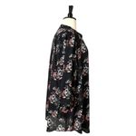 Joan Rivers Women’s Popover Top Split Neck Tab 3/4 Sleeves Floral Size 28W Plus Photo 2