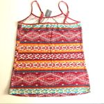 Wet Seal Womens Basic Print Spaghetti Strap Tank Sz L Photo 8