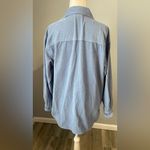 Disney Vtg 90s  Winnie The Pooh Eeyore Blue Corduroy Button Up Shirt "Honey" Photo 2