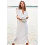 Free People  Beach Pacific Knit Maxi Dress Size L Photo 3