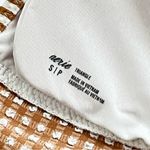 Aerie  Brown and White Gingham and Striped Bikini Set Size Small Photo 7