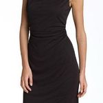 Tiana B  black cowl neck ruched sides black dress size XL petite Photo 0