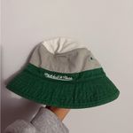 Mitchell & Ness  Philadelphia Eagles Bucket Hat Throwback Hat Retro Gray Green Photo 2