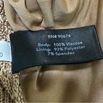 Boston Proper  Gold Sequin V-Neck Knit Sweater Tank Top XL Cocktail Party Glam Photo 8