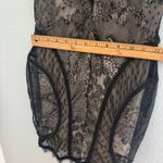 Bebe Women's Black Overlay Lace Sleeveless Short Bustier Dress Size Small Photo 10