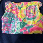 Lilly Pulitzer Cinch Drawstring Beach Sports Yoga Gym Bag Backpack. Frayed Bit Photo 4