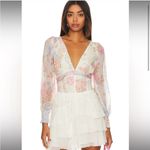 Free People  Wanderlust‎ Bodysuit in Ivory Floral Photo 1