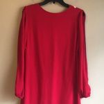 J&M clothing medium burgundy dress Red Photo 5