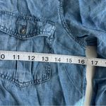 American Eagle  button down chambray long sleeve shirt dress 100% Lyocell XS Photo 12