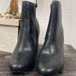 Steve Madden  Girl Black Rivington Side Zip Block Heel Ankle Boot 8.5 Photo 2