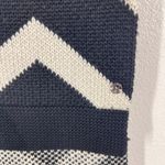 Lululemon Chevron Knit Scarf Black Beige Cashmere Blend One Size Photo 4