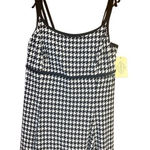 st. john's bay St. John’s Bay One Piece Swimsuit Black/White Sz 8 NWT Photo 0