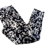 H&M  PATTERNED JEANS 8 NWOT Geometric Funky Retro Skinny Womens Going Out Photo 0