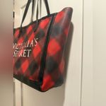 Victoria's Secret  Bold Red and Black Tote‎ Bag Photo 3