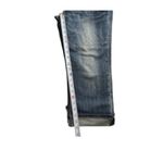 Miss Chic Cropped Blue Jean Women's Size 13 Embroidered Studs Medium Wash Denim Photo 8