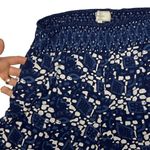 FatFace  Blue Geo Batik Shirred Palazzo Trousers Size 10 LENZING™ ECOVERO™ EUC Photo 4