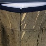 Neesh by DAR Shiny Green Crinkle Crushed Taffeta Aline Circle Skirt Size Large Photo 7