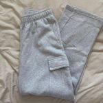 Heather Grey Cargo Sweatpants Gray Photo 0