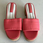 Franco Sarto  Women's Pony Slide Sandal, Pink, Size 8, NWOT Photo 0