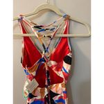 prAna One Piece Atalia Swimsuits Pink & Blue Tropics size small NWT Photo 9