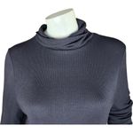 Peace Love World  Women's Large Black Rib Turtleneck Longsleeve Outdoors Winter Photo 10