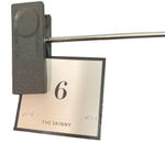 White House | Black Market WHBM Black & Gold The Jacquard Skinny Ponte Pants Women Sz 6 Photo 6