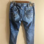 Silver distressed jeans Sam size 30/25 Blue Photo 9