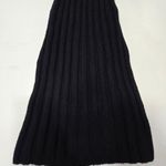 Free People  Santos Sweater Midi Dress in Black Photo 3