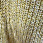 Talbots  yellow large sweater spring chunky double knit twist front Easter Photo 4