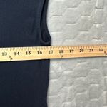 James Perse Navy Cap Sleeve Dress Size 3 US L Cotton Modal Casual Minimalist Photo 5