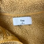 Aritzia TNA Mustard Orange Sherpa Fleece Jacket Photo 6