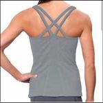 Athleta  Gray Intention Yoga Work Out Tank Top Photo 1