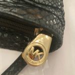 Michael Kors 🖤 Black Faux Snakeskin Crossbody Bag Photo 7