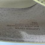 Anne Klein Vintage AK Lime Green Leather Pumps Photo 6