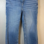 American Eagle Outfitters Kick boot Light Blue Cropped Jeans SZ:6S Photo 0