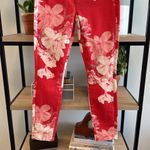 7 For All Mankind NWT  The High Waist Ankle Skinny Floral Print Jeans, 26 Photo 2