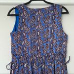 Banana Republic NWT  Paisley Gathered Sleeveless Maxi Dress Small Photo 8