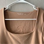 Abercrombie & Fitch  Soft Matte Seamless Long-Sleeve Squareneck Bodysuit Size M Photo 1
