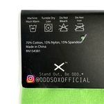 Odd Sox Invader Zim Gir Crew Socks Mens Womens Nickelodeon Y2K Fun Novelty Gift Green Photo 6