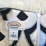 Talbots  Sleeveless Linen Dress A-Line Ombre Brown Ivory Print Size‎ 6 Petite Photo 4