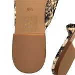 Madewell NWT Leather Snakeskin Embossed Flat Mules Shoes Size 6.5 Photo 7