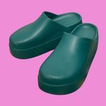 Crocs Dylan Platform Clogs Green W6 Photo 1