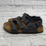 Birkenstock  Birki’s Ellice 3 Strap Sandals Blue Size 40 70 260 L9 M7 Photo 2