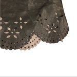 Mona B  faux leather eyelet shorts size large Photo 3